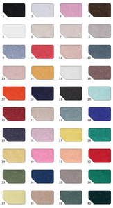 Personnalisé Multicolore Tricoté Femmes Robe Vêtements Tshirt 21s 55% <span class=keywords><strong>Lin</strong></span> 45% Viscose Vêtements pour Enfants <span class=keywords><strong>Jersey</strong></span> Tee Shirt Tissu - Product Image 4