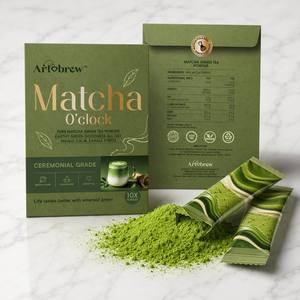 A-7A Matcha Ceremonial en Polvo, Paquete de 2g, Sobres Individuales, Marca Privada OEM, Té Verde Puro Premium al por Mayor - Product Image 1