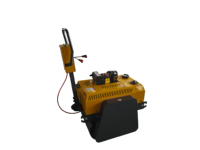 Mini-compacteur de sol diesel pour travaux de pavage routier, rouleau compresseur à double tambour, autopropulsé