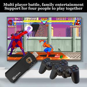 2025 חדש x8 pro משחק מקל 4k 35000 + שחקן משחק 2.4 בקר אלחוטי כף יד ארקייד קלאסי טלוויזיה קלאסי קונסולת משחק וידאו ביתי - Product Image 4