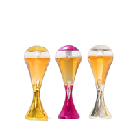 Distributeur de bière 3 litres en plastique et métal de qualité alimentaire, écologique, le plus vendu, avec tube à glace et système de réfrigération lumineux