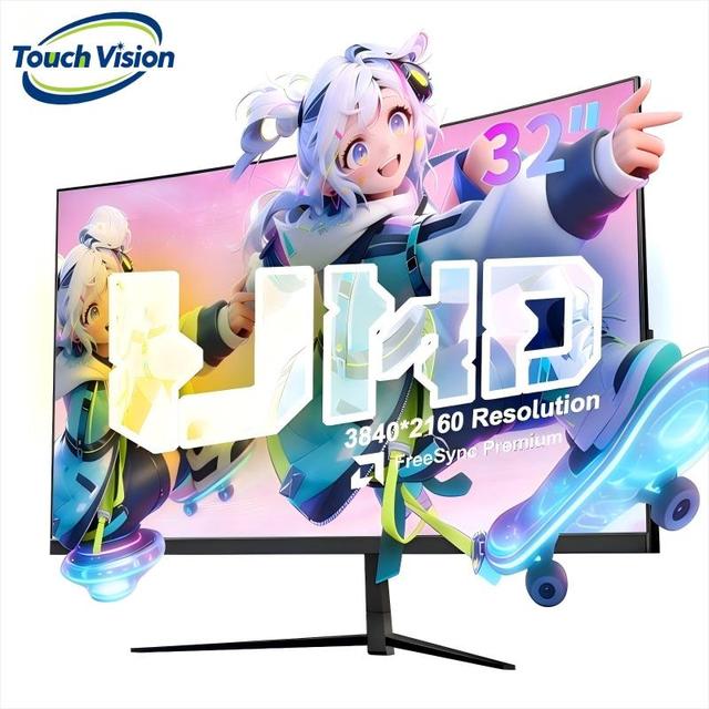 32-Inch Professional PC Computer Gaming LCD Monitor 60Hz HDR 4K UHD TFT Wide Screen Wholesale for Esports