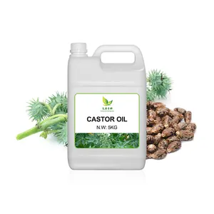 Supercritical Extraction Process Castor Oil Wholesale Bulk Organic Castor Oil Natural Food Flavor