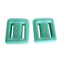 Poids de plongée Scuba en vinyle menthe pour sports de plein air, équipement de plongée en gros, poids de ceinture de haute qualité 0,5 kg-2,0 kg