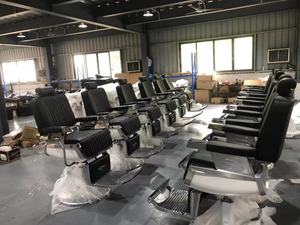 Hommes rasage chaise heavy duty inclinable chaise de coiffeur salon de coiffure paquet chaise QZ-NB17A - Product Image 5