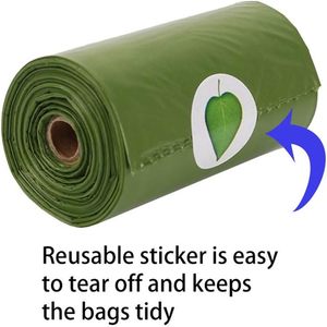 Bolsas Ecológicas Compostables y Biodegradables para Desechos de Perros, Dispensador de Bolsas para Excrementos, Fragancia a Lavanda, Control de Olores Moderado para Perros y Gatos - Product Image 2