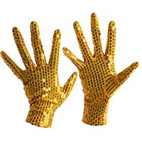 Mode adulte Costume habiller danse mousseux paillettes argent paillettes gants unisexe musique Festival scène Performance paillettes gant