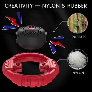 KINYU çevre dostu su geçirmez köpek çiğnemek oyuncak gıcırtılı diş çıkarma oyuncak doğal kauçuk naylon özelleştirilebilir direksiyon karton - Product Image 5