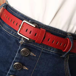Cinture da Donna Traforate Senza Foratura in Ecopelle, Cinture Decorative per Abiti da Ragazza - Product Image 2