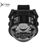 Lentilles de projecteur Bi LED 3 pouces 160w phares antibrouillard pour phares Led feux de voiture 6000k avec faisceau Laser faisceau haut-bas