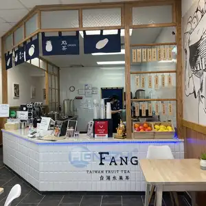 HENGZHI Factory Outlets Customized Tea Milk Equipment Milk Tea Shop Bubble Tea Counter
