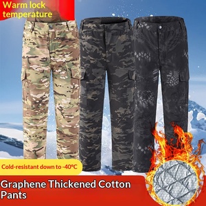 Pantalones de <span class=keywords><strong>Trabajo</strong></span> Unisex Resistentes al Agua y al Viento, Cálidos y Duraderos, de Algodón Engrosado con Grafeno - Product Image 2