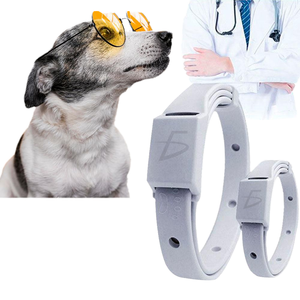 Collare regolabile Anti-Tick cane con forte modello animale e decorazione di piume <span class=keywords><strong>per</strong></span> la formazione - Product Image 1