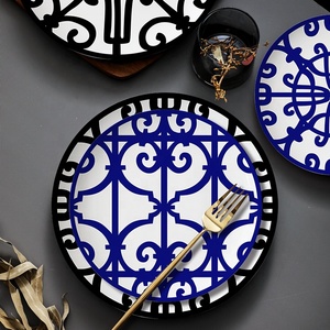 Vajilla Nueva de Porcelana Fina de 12 Pulgadas/10.5 Pulgadas/8 Pulgadas/6.5 Pulgadas, Juegos de Vajilla para el Hogar - Product Image 3