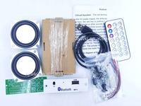 Kit de haut-parleurs portables 2.0 canaux USB Yxw DIY compatible pour l'apprentissage de la soudure électronique avec vidéo d'instructions