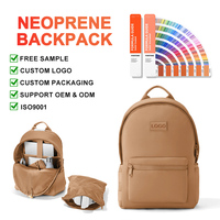 Sac à dos de sport en néoprène pour femme, personnalisé, avec fermeture éclair, grande capacité 16L, idéal pour les voyages