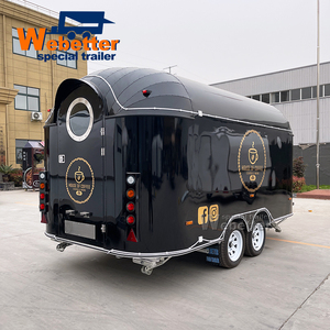 Webetter Carrello Ristorante Personalizzato, Food Truck, Bar Mobile per Succhi, Carretto per <span class=keywords><strong>Patatine</strong></span> Fritte e Dessert, Crepe Food Truck Trailer Completamente Attrezzato - Product Image 3
