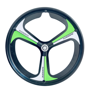 Nueva Llegada, Rueda de Bicicleta de Montaña HWTT W03/6 de 6 Radios, Aleación de Magnesio, con Llanta de 26 Pulgadas y Sistema de Frenos de Disco - Product Image 2