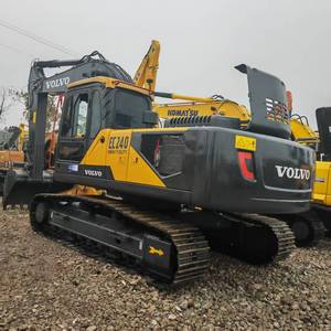 Excavatrice moyenne de 24 tonnes Volvo EC240 d'occasion de haute qualité en provenance de Suède Excavatrice hydraulique sur chenilles pour machines de construction - Product Image 1
