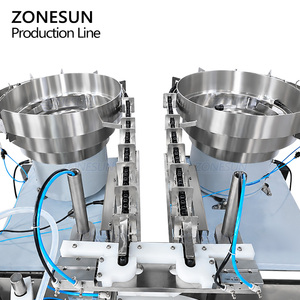 Machine de remplissage automatique de liquides pour cosmétiques, sérums et soins du visage ZONESUN ZS-FAL180YT avec pompe magnétique et flacon compte-gouttes - Product Image 4