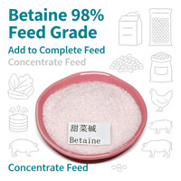 98% HS Betaine Hydrochloride Grade Pakan Ternak untuk Sapi Ruminansia, Pendukung Laktasi, Penggemukan, Pereda Stres Panas, Vitamin Hati