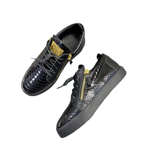 <span class=keywords><strong>Zapatillas</strong></span> <span class=keywords><strong>de</strong></span> Lujo <span class=keywords><strong>de</strong></span> Alta Calidad para Hombre, Zapatos Casuales <span class=keywords><strong>de</strong></span> Cuero Genuino para Mujer, Marca GZ, Zapatos Deportivos <span class=keywords><strong>de</strong></span> Tenis, Mocasines con Cierre, Tallas 35-48 0137 - Product Image 4