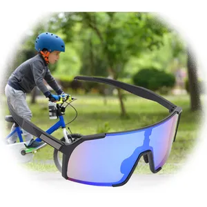 Lentes de sol Custom Kids Boy Sports Sun TR90 Cool Sunglasses Outdoor Goggle UV Protection Eyewear slide Shades Children Glasses