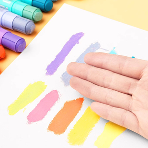 Bâton de <span class=keywords><strong>gouache</strong></span> solide à séchage rapide personnalisé en vrac Bâton de <span class=keywords><strong>gouache</strong></span> lavable non toxique pour enfants - Product Image 4