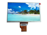 Modul LCD TFT AISON 7 Inci Resolusi 800x480 Antarmuka RGB 50 Pin Lampu Latar LED Kecerahan 400cd/m -20C 70C Suhu Operasi
