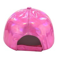 Nouvelle casquette de baseball à 6 panneaux en cuir PU avec motif warp et satiné, unisexe, pour adulte, mode estivale, fermeture à scratch