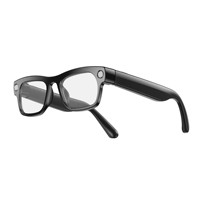 Lunettes intelligentes Aimb G1 avec traduction vocale IA, enregistrement vidéo pour enregistrement d'appels, étanches IPX-5, commande tactile, double caméra