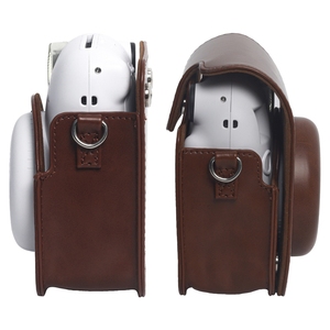 Étui en cuir pour FUJIFILM <span class=keywords><strong>Instax</strong></span> <span class=keywords><strong>Mini</strong></span> 12, sacoche pour appareil photo avec bandoulière - Product Image 4