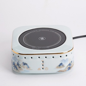 Estufa de inducción de alta potencia Área de calefacción grande Control táctil Superficie cóncava Diseño incorporado Gas eléctrico Solar portátil - Product Image 5