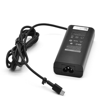 Adaptateur secteur pour ordinateur portable 65W Type-C, cordon US AU EU BR JP, 20V 3.25A, chargeur USB C pour ordinateur portable DELL LA65NM190 HA65NM190