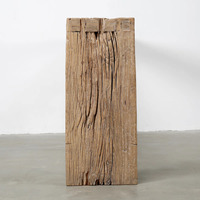 Table d'appoint/de chevet moderne, durable, multifonctionnelle, en bois massif, avec poignées en métal/bois, élégante, pour chambre à coucher, salon