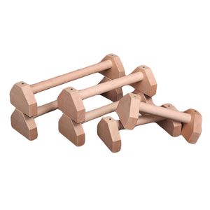 Barre Parallele <span class=keywords><strong>in</strong></span> <span class=keywords><strong>Legno</strong></span> Personalizzate all'Ingrosso, Attrezzatura Sportiva per Fitness - Product Image 5