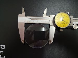 Venta directa de fábrica <span class=keywords><strong>60mm</strong></span> PMMA acrílico lente cóncava convexa - Product Image 3