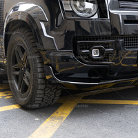 Zhous Design Auto Parts Accessoires Extérieurs de Voiture Lame de Pare-chocs Avant pour Land Rover New Defender 90 110 130 L663 Kit Carrosserie