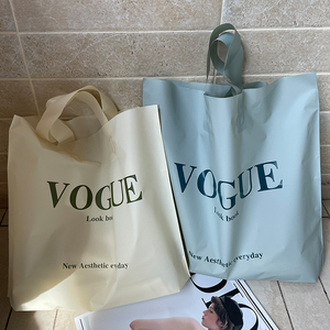 Promotional Hot Sale Custom logo Tote Plastic Shopping Bag