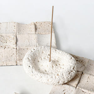 Support de bougie décoratif créatif en cire de coco pour aromathérapie sans flamme, diffuseur de parfum longue durée pour la maison - Product Image 4