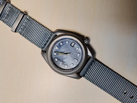 Montre homme haut de gamme personnalisée 2026, alliage de titane, nacre, cristal saphir, 40 mm, aiguille, étanche, automatique NH35