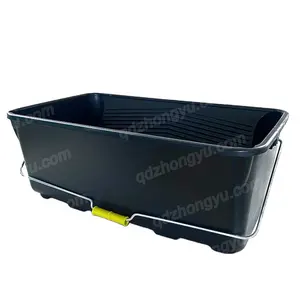 Concrete Tools Finishing 30L Plastic Paint Roller Tray Construction Bucket