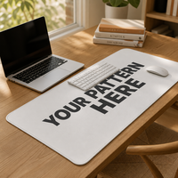 Tapis de bureau durable en tissu à coutures haute densité, personnalisé pour les magasins d'accessoires de jeu