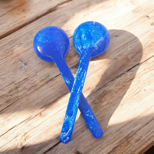 Resin Serving Spoon Elegant Reusable Kitchen Tool Perfect for <b>Buffet</b> Restaurant Hotel and Home Table Service - Product Image 1