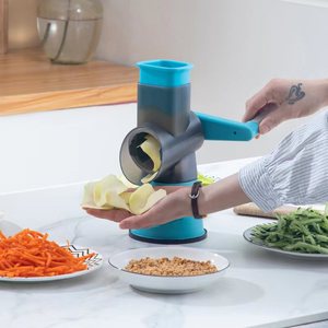 <span class=keywords><strong>Cortador</strong></span> Manual Multifuncional <span class=keywords><strong>de</strong></span> Frutas y Verduras Tipo Tambor Ciclónico Transfronterizo, Rebanador y Triturador <span class=keywords><strong>de</strong></span> <span class=keywords><strong>Patatas</strong></span> Modelo AZ-02 Sin Piezas - Product Image 3