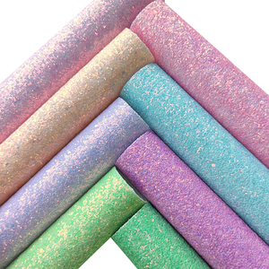 Mặt Sau Co Giãn Bằng Da Tổng Hợp Pu Sáng Bóng Phản Quang Màu Neon Sáng Lấp Lánh Cho Giày Quần Áo Phụ Nữ Tăng Cường - Product Image 4