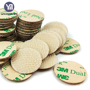 không có kẹo cao su acrylic không đóng lại được không thấm nước fastener chất kết dính cao su <span class=keywords><strong>3</strong></span> m kép khóa móc và vòng lặp băng - Product Image 2