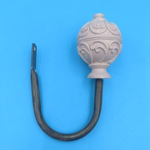 Classic <b>Wall</b> <b>Hook</b> White Ceramic Round Head Heavy Duty For Home Decoration Cabinet Curtain - Product Image 3