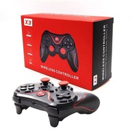 Pengontrol nirkabel Android Gamepad T3 X3 Joystick nirkabel pengendali Game BT3.0 Joystick untuk ponsel Tablet TV kotak