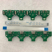 12 pin Ruban Flex Câble + Frais Prise De Charge Port JDS-011 USB Conseil pour PS4 Contrôleur pour Play Station 4